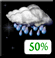 Friday Night: A chance of rain showers. Mostly cloudy, with a low around 53. Friday Night: Chance Rain Showers